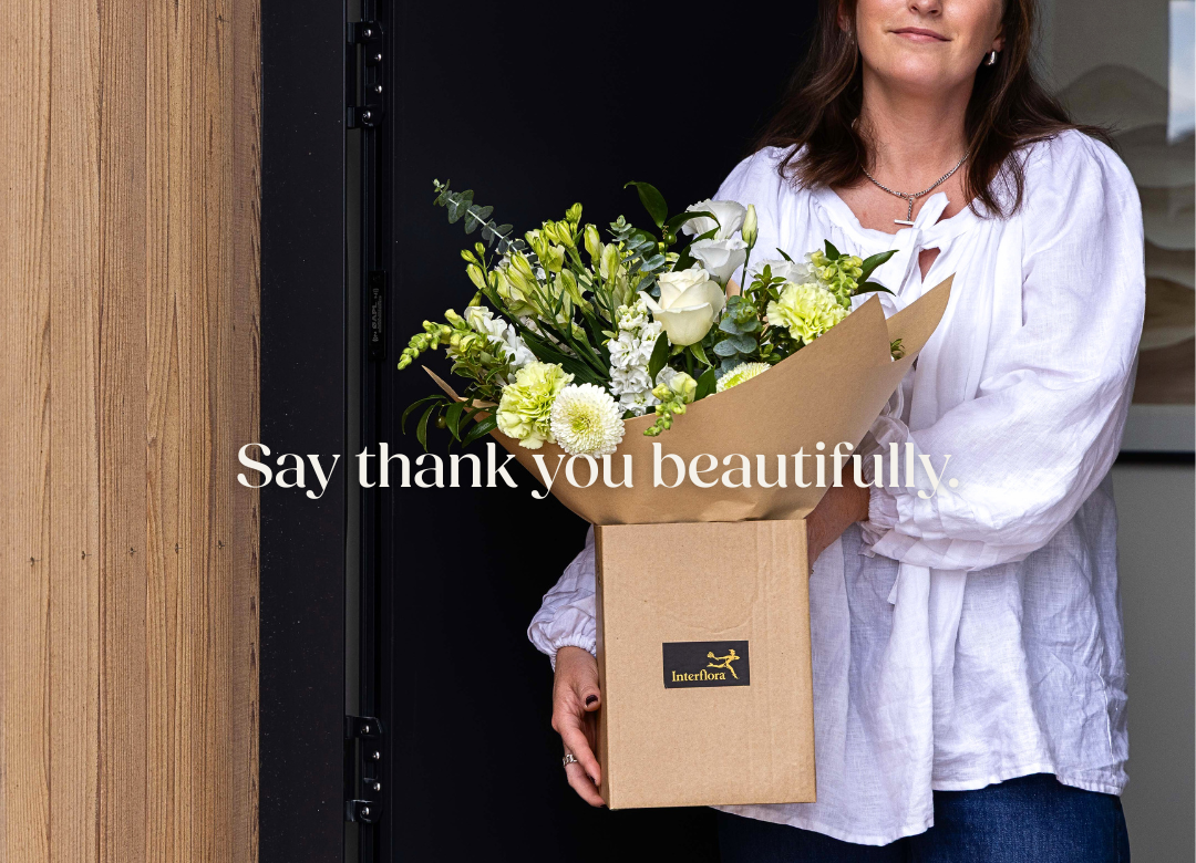 Be the business that sends flowers.
